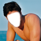رجل صور المونتاج أيقونة