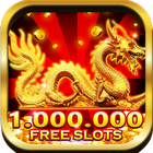 Slots Lucky Golden Dragon Fish Casino - Free Slots simgesi