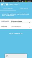 EVS Software Compatibilities imagem de tela 1
