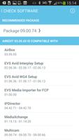 EVS Software Compatibilities captura de pantalla 2