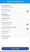 2 Schermata Gait Assessment and Interventi