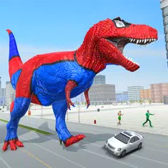 Angry Dinosaur City Rampage アプリダウンロード
