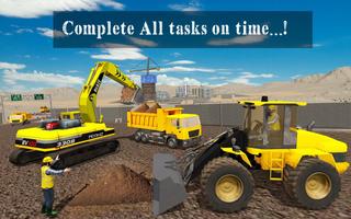 Heavy Excavator Crane Simulator постер
