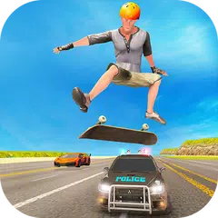 Highway Stunts: Skateboard Game
