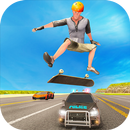 Highway Stunts: Skateboard Game APK