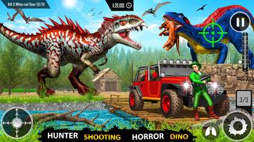 Wild Dinosaur Hunting Dino Sim ポスター