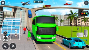 City Bus Driving Simulator 3D Affiche
