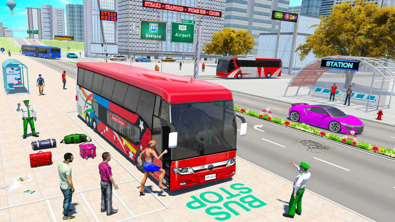 Bus Simulator Driver Bus Games screenshot 15