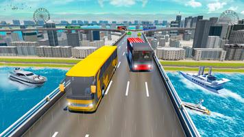 City Bus Driving Simulator 3D capture d'écran 2