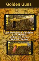 Golden Guns Weapon Simulator Affiche