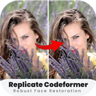 Replicate CodeFormer App Info Zeichen