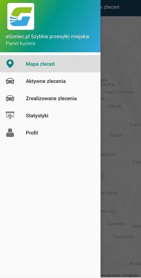 eGoniec - aplikacja kuriera for Android - APK Download