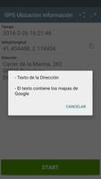 GPS Ubicación captura de pantalla 1