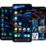 EX Launcher, Thema Achtergrond-icoon