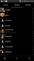 블랙 빅버튼 ExDialer 테마 (ver. 1) Screenshot 2