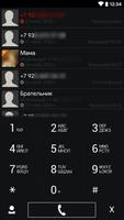 Dark WP7 theme for exDialer スクリーンショット 1