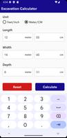 Excavation Calculator स्क्रीनशॉट 1