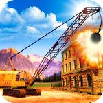 Excavator Demolition Simulator Wrecking Ball icon