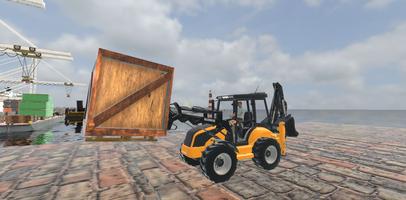Bulldozer Excavator Game Port screenshot 1