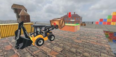 Bulldozer Excavator Game Port screenshot 3