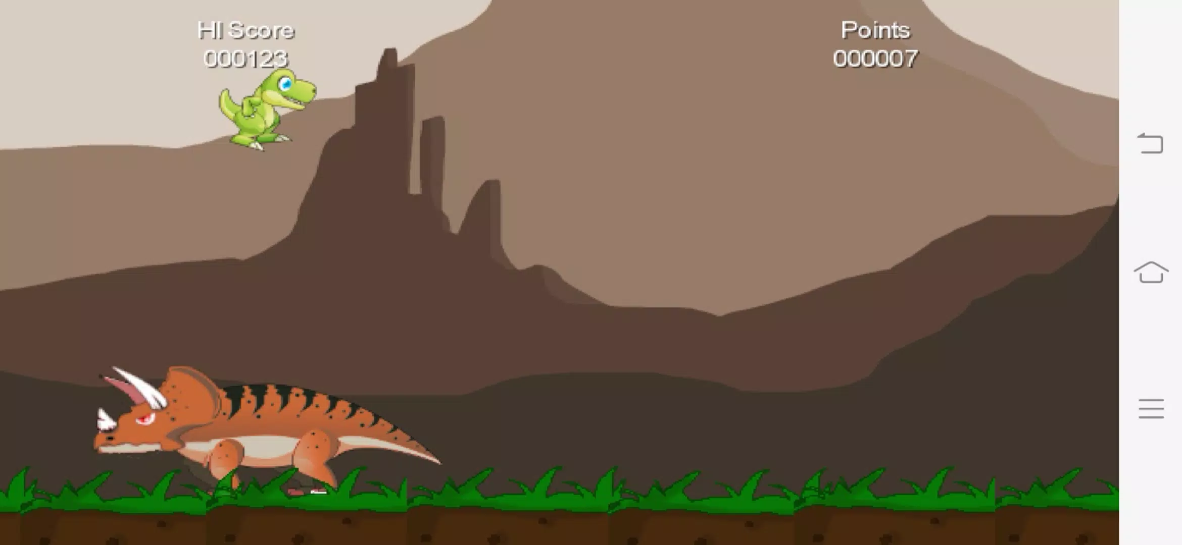 Dino Run: Jogue Dino Run gratuitamente em LittleGames