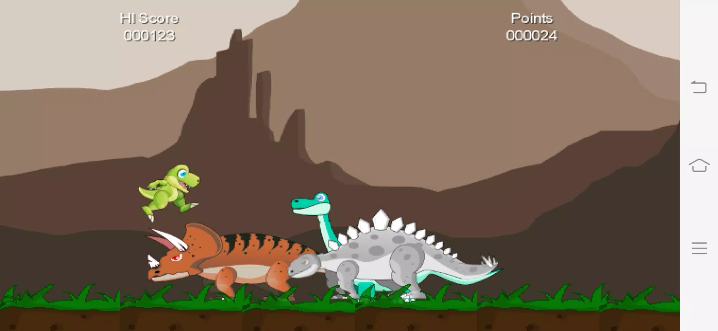 Dino Run: Play Dino Run for free on LittleGames