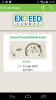Exceed Events Mobile Affiche