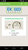 Exceed Events Mobile ポスター