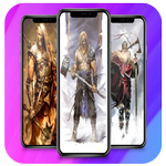 Vikings wallpaper 3D icon