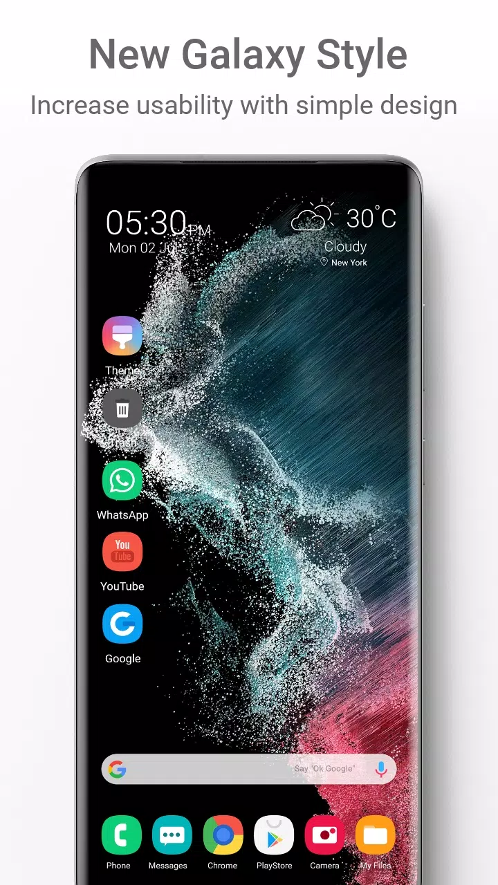 Android向けのlauncher For Galaxy S22 Style Apkをダウンロードしましょう