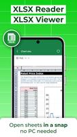 Ouvrir XLSX Lecteur PDF & Docx capture d'écran 1