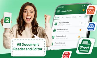 SheetsReader:View, Edit, Share Plakat