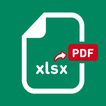 XLSX to PDF Converter آئیکن