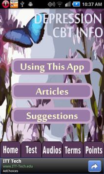 Depression CBT Self-Help Guide 海报