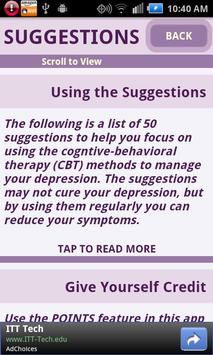 Depression CBT Self-Help Guide 截图 3