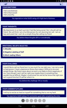 Depression CBT Self-Help Guide 截图 8