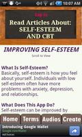 Self-Esteem Blackboard Screenshot 2