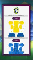 Dream league Brasileiro kits s постер