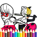Best Coloring Book For LADY-BUG : Coloring Game-APK