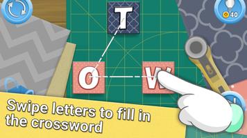 Word Stitch Plakat