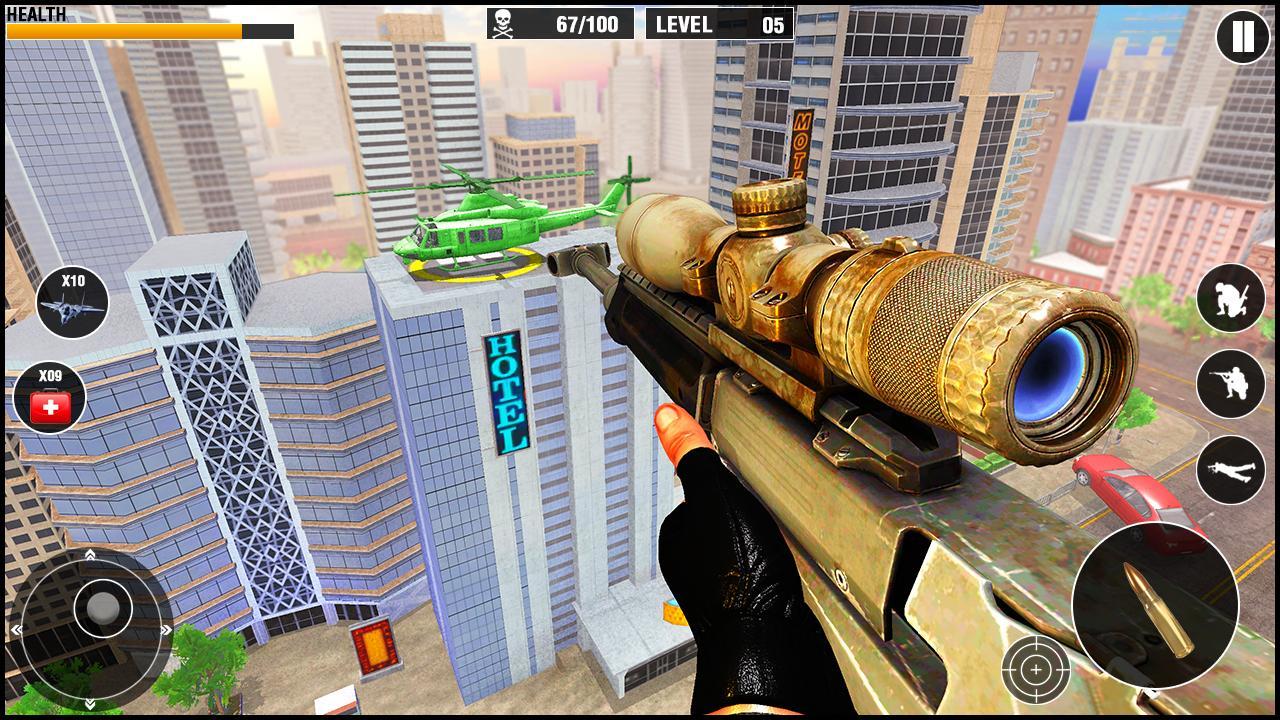 لعبة القناص معركة اطلاق النار اقوي لعبة اكشن للقنص Snipershooting Battle Fps Youtube