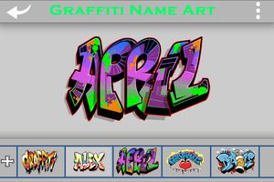 Graffiti Name Art Affiche