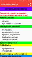 Pharmacology Drug classification screenshot 1