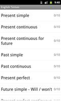 English Tenses اسکرین شاٹ 2