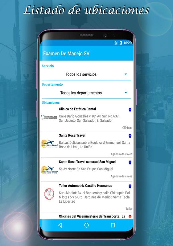 Examen De Manejo El Salvador for Android APK Download