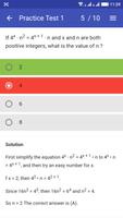 SAT Maths Test With Calculator स्क्रीनशॉट 3
