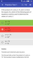 1 Schermata SAT Maths Test With Calculator