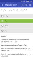 2 Schermata SAT Maths Test With Calculator