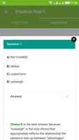 SAT Test Writing & Language تصوير الشاشة 3