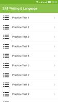 SAT Test Writing & Language تصوير الشاشة 1